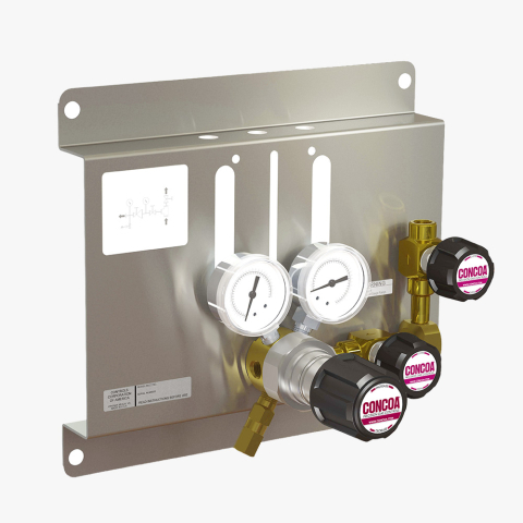 P1 400 Series Central Gas Supply Panel