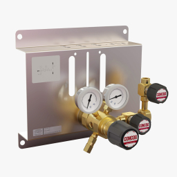 PT 400 Series Dual stage gas supply panel for high purity gases